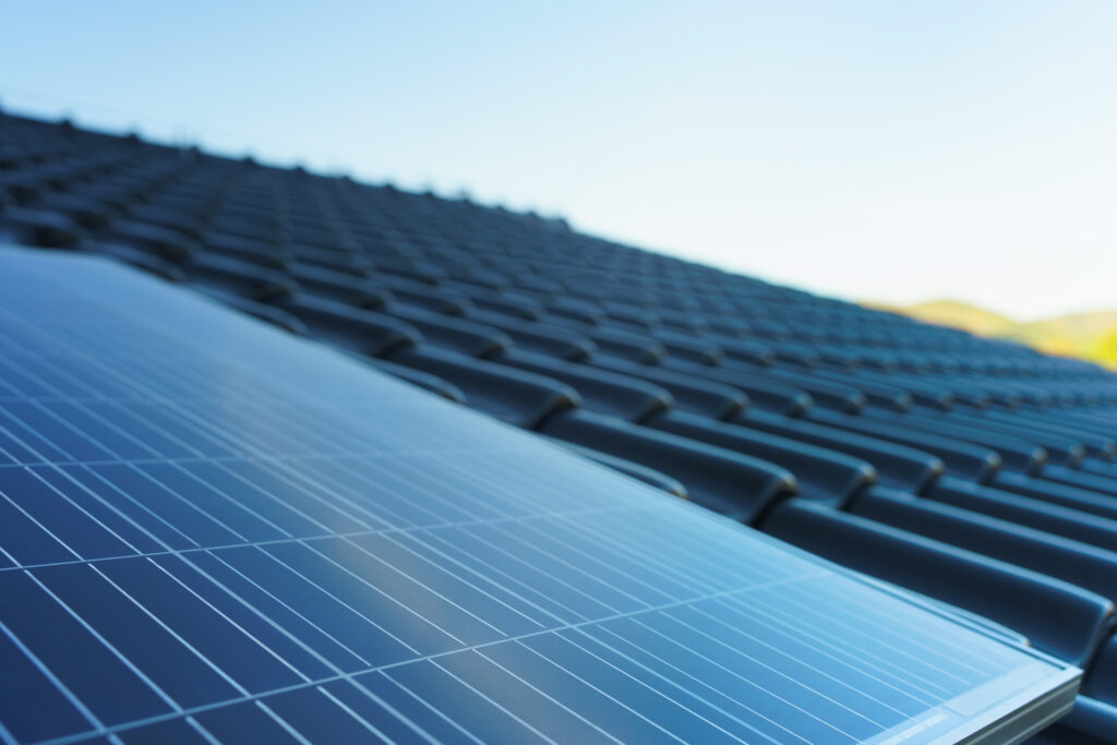 Close up Solar Photovoltaik Panel