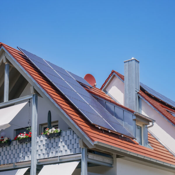 Photovoltaik-Einfamilienhaus