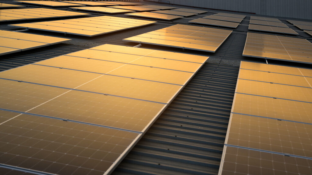 Solarzellen Einfamilienhaus