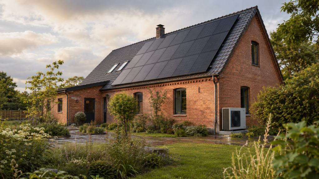 Wärmepumpe mit Photovoltaik