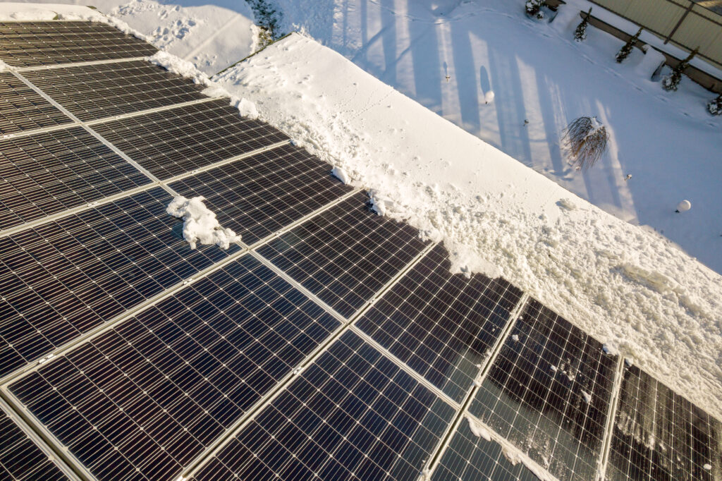 Solar Panel Winter
